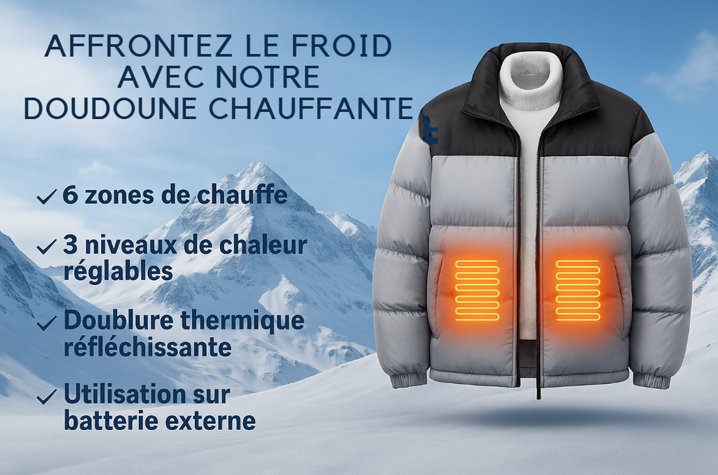 Doudoune Hiver Chauffante