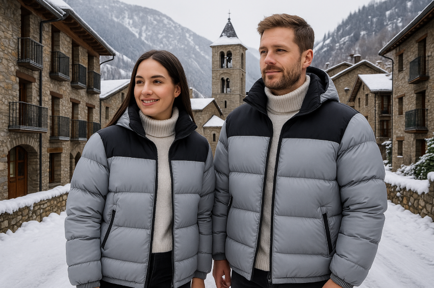 Doudoune Hiver Chauffante