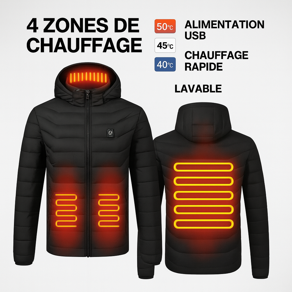Veste Chauffante Hiver