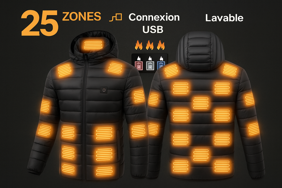 Veste Chauffante Hiver
