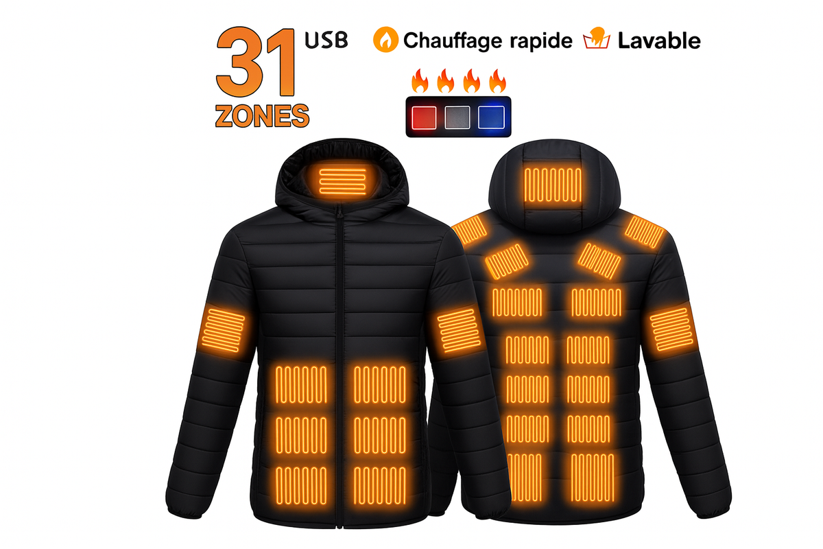 Veste Chauffante Hiver