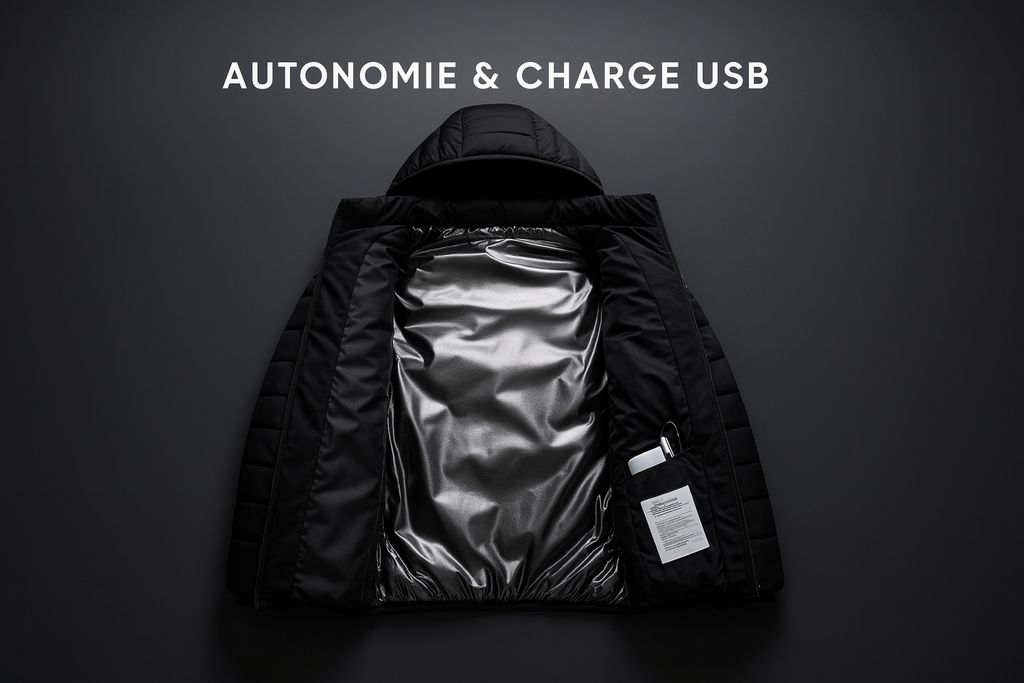 Veste Chauffante Hiver