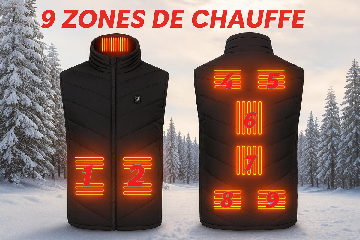 Veste Chauffante Hiver