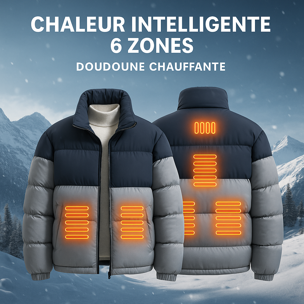Doudoune Hiver Chauffante