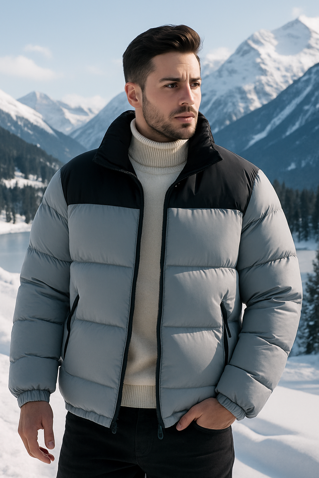 Doudoune Hiver Chauffante