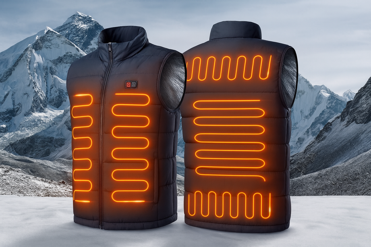 Gilet Chauffant Électrique