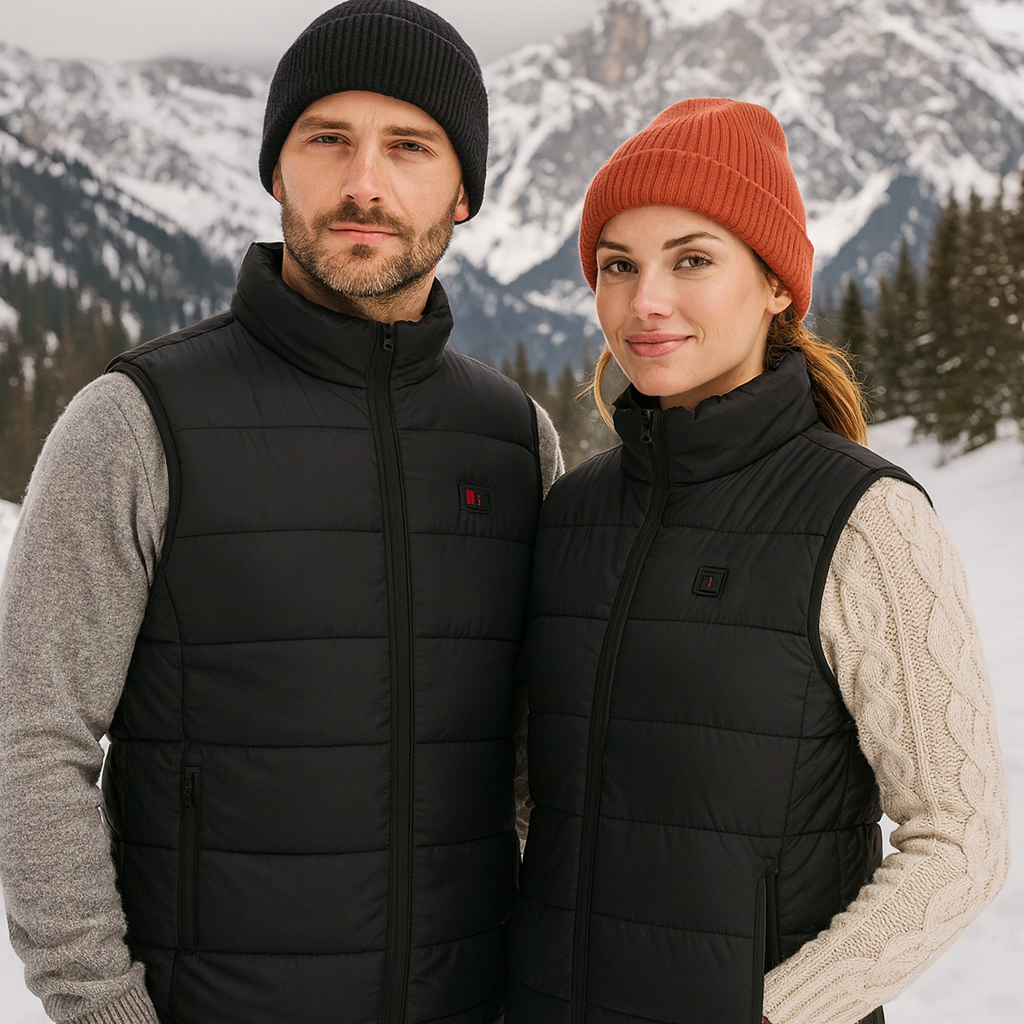 Gilet Chauffant Électrique